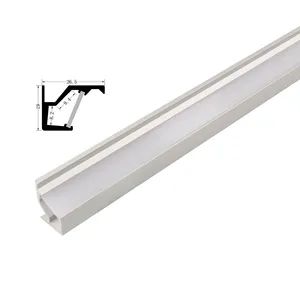 6063-T5 Silver Recessed LED Aluminum Profile for LED Strips Light 8&9mm - PERFECT LED LIMITED - China