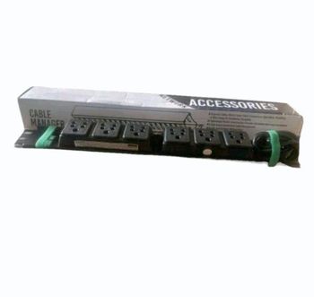 Cable Management Accessories Ports 6 Color Black Material Plastic Cable Length 2 m Cable Type Copper Usage/Application Connecting Different Electric - Innovative Informatics - India