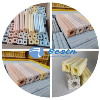 155X35mm Colored Aquariums Column Filter Nitrifying Bio Bacteria House - Pingxiang Bestn Chemical Packing Co., Ltd. - China