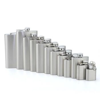 Wholesale Custom Logo Hip Flask Different Capacity Male Alcohol Whisky Wine Pot Bottle Stainless Steel Hip Flasks - Sichuan Feimeng Network Technology Co., Ltd. - China