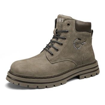 Men's Trendy Fashion All-Match High-Top Retro British Style Martin Boots - Quanzhou Binfeng Import & Export Co., Ltd. - China