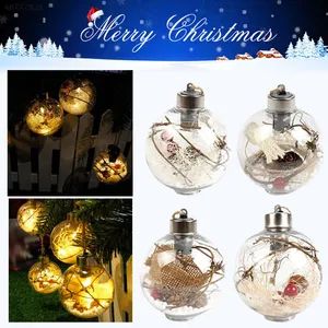 Christmas Tree LED Transparent Ball Light Xmas Hanging Ornaments Garden DEC - Hangzhou Interlecom Co., Ltd. - China