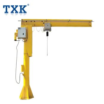 Electric Rotating 180/270/360 Degree Pillar Mounted Jib Crane - Jiali Machinery Co., Ltd. - China