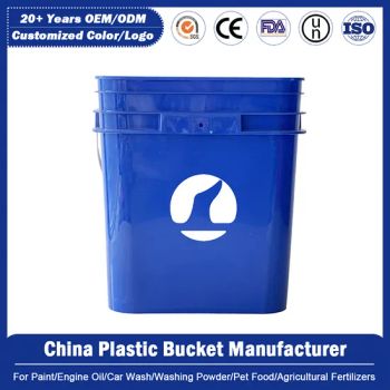20L Heat-Resistant Plastic Bucket for High-Temp Degreasers for Washing Powder/Fertilizers/Tool/Car Wash/Fishing/Baseball - Enlightening Plast Co., Limited - China