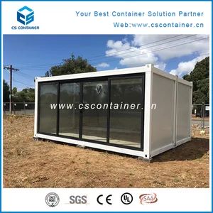 Glass Wall Container House/Showroom Prefab House/Flat Pack Container - CS Modular House Co.,Ltd. - China