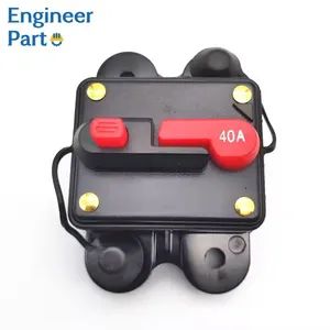 Car Battery DC Circuit Breaker Solar Energy Square Waterproof Fuse 12V RV Vehicle Marine - Dongguan Engineer Technology Co., Limited - China