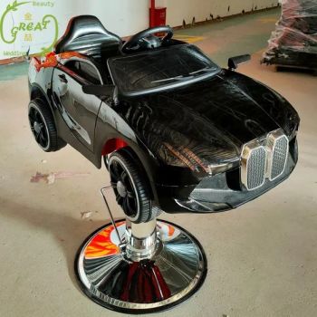 Great Factory Wholesale Height Adiustable Hydraulic Kids Black Barber Chairs Salon Hairdressing Barber Chair for Children - Foshan Great Furniture Co., Ltd. - China