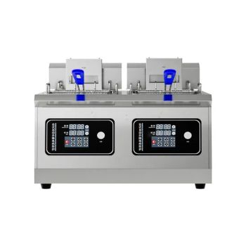 Full Stainless Steel Double Tank Deep Oil Fryers for Sale - Guangzhou Jianchu Electrical Technology Co., Ltd. - China