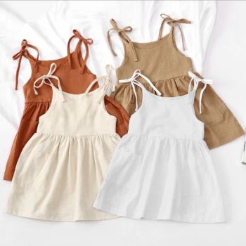 Wholesale Children′ S Summer Clothing 2-6 Years Old Girls′ Dresses Baby Camisole - NANCHANG HONGYANG GARMENT CO., LTD. - China
