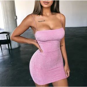 Women Sexy Bodycon Party Sequin Short Mini Cocktail Dresses Age Youth Style Sexy Color Purple Origin China Type Mermaid Design - Guangzhou Huabin Biotech Co., Ltd. - China