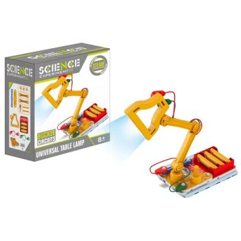 DIY Electrical Building Block Lab Lamp Colorful Plastic Assemble 21x6x15cm NH738520 15D EN71 - Shantou Nanhuang Toys Co., Ltd. - China