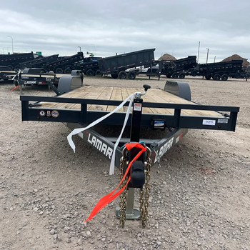 Equipment / 7×18 10k Lamar Car Hauler Trailer - senesie mfg llc - United States