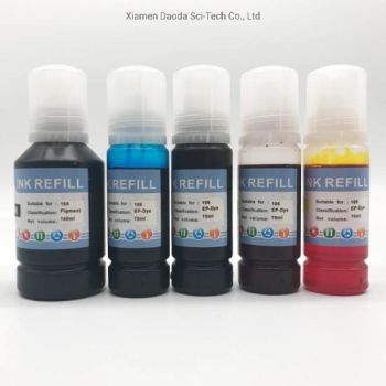 Epson 105, 106 105/106 Color Compatible Water Based Refill Bottle Dye Ink for Epson Ecotank Et-7700/Et-7750/L8180/L7160 Printers - Xiamen Daoda Sci-Tech Co., Ltd - China