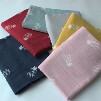 100% Organic Cotton Jacquard Fabric Custom Breathable Dyeing Printing Custom Fabric - Hebei Changjin Textile Co., Ltd. - China