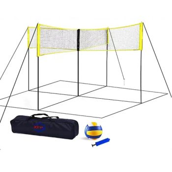 Professional Multi-Functional Sports Training Nets Cross 4 Sides Beach Volleyball Equipment - Rongcheng Xinfa Fishing Tackle Co., Ltd - China