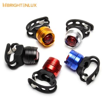 Brightenlux Support Custom Colors Waterproof Aluminum Alloy MTB Cycle Lamp Hybrid Road Safety Red Rear Bike Light LED Bicycle Tail Light - Ningbo Brightenlux Electric Appliance Co., Ltd - China