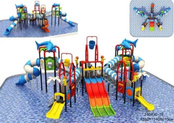 Swimming Pool Water Park Factory Children Outdoor Amusement Water Slide - Wenzhou Beimei Amusement Equipment Co., Ltd. - China