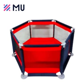 Hexagon Indoor Outdoor Baby Safe Playpens for Baby Toddlers MOQ 20 N.W. 3.5 G.W. 4.3 Frame Steel Color Black Swing - Market Union Co. Ltd. - China