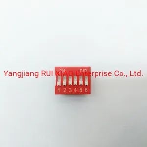 2.54mm Red /Blue Code Switch DIP 6p PCB Connector Housing Plastic HS Code 8541290000 Payment Terms: T/T Origin Make in - Yangjiang RUI XIAO Enterprise Co., Ltd. - China