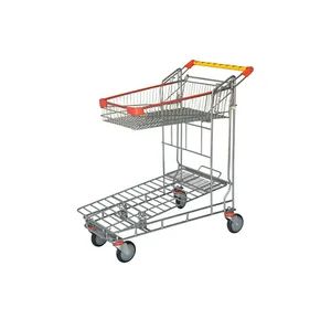 Color Coded Warehouse Trolleys Improving Warehouse Organization - Suzhou Sigmetal Business Equipment Co., Ltd. - China