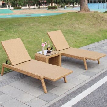 Outdoor Beach Chaise Lounge Beach Chaise Sun Lounge - Foshan Dream Gate Furniture Co., Ltd. - China