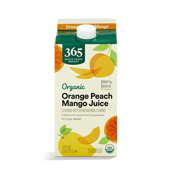 365 By Whole Foods Market, Organic Orange Peach Mango Juice, 52 Fl Oz - Smart Agri GmbH - Germany