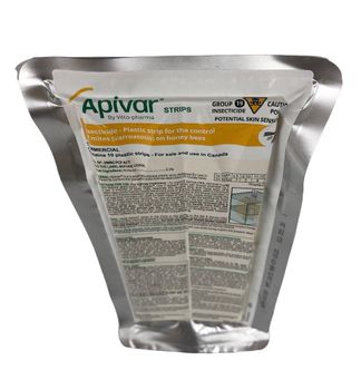 Genuine Apivar Bee Hive Strips - Effective Varroa Mite Control  - CUBICDIOC GENERAL SOLUTION - Tanzania