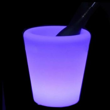RGB Bar and Nightclub Furniture LED Plastic Wine Ice Bucket for DJ House Party Event - Shenzhen Color Life Lighting Co., Ltd - China