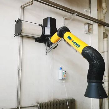 Industrial Welding Soldering Fume Extractor and Air Purifier with Suction Arm - Shandong Moland Environmental Tech Co., Ltd. - China
