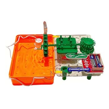 Science Experiment Electric Building Block Stone Mill Waterwheel for Student - Shantou Nanhuang Toys Co., Ltd. - China
