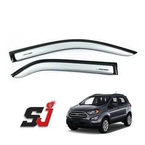 Auto Body Parts Compression Side Window Deflectors Car Rain Guard Door Visor Protection for Ecosport 2018 - Guangzhou SHENJIAN Car Accessories Co., Ltd. - China