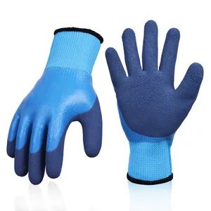Safety Work Winter Gloves Waterproof Construction Winter Cold Resistant Latex Work Gloves - TANGSHAN MIRACLE IMPORT AND EXPORT CO., LTD. - China