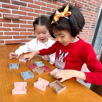 Toddler Kid Educational Intellectual Toys Non Toxic Stacking Montessori Sensory Anti-Stress Toys - Shenzhen Kean Silicone Product Co., Ltd. - China