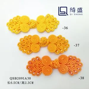 Chinese National Style Garment Button and Cheongsam Knot with Seven Beads - Guangzhou Qisheng Garment Accessories Co., Ltd. - China