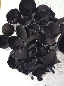 COCONUT SHELL CHARCOAL Packaging BAG Max. Moisture (%) 12 Material Coconut -  JAC SEEDS & OIL TRADING (PTY) LTD - South Africa