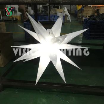 Christmas Outdoor Hanging Decoration Lights LED Star Pendant Light - Zhongshan Vision Lighting Company - China