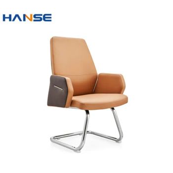 Executive Ergonomic Office Chairs with Comfortable Leather Design Chair Back Support Guest Computer Chair for Office - Foshan Hanse Industrial Co., Ltd. - China