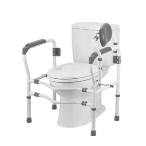 Toilet Grab Rai for Disable - Anti Slip Toilet Safety Rails Color White Origin China Trademark SUN Type Handrail Material - Sun Medical Products Co., Ltd. - China