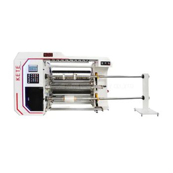 Plastic Film Slitting Machine for Window Film Rolls Vertical Slitting Machine Leather Paper Slitter Cutter - ZHEJIANG KETE MACHINERY CO., LTD. - China