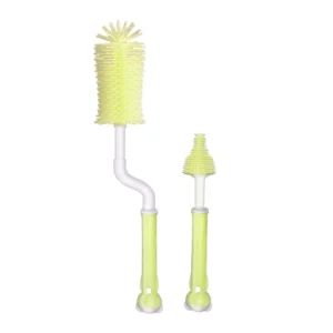 Silicone Bottle Cup Cleaning Brush for Washing Baby Bottles Brush - Zhongshan Mingxin Silicone Manufactory - China