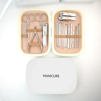 Manicure Set, 18 in 1 Nail Clippers Manicure Pedicure Kit Nail Grooming Kits Pedicure Care Tools for Man and Women with Travel Case - Ningbo Qize Industry and Trade Co., Ltd - China