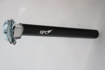 GPC Plain Bicycle Seat Post Dis 28.6 and length 300mm Brand GPC Color Black Pattern Plain Ideal For Unisex Material Aluminium - Shamay Enterprises - India