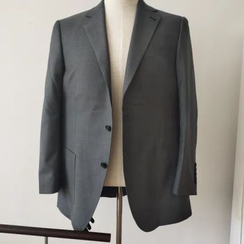 Business Formal Wedding Party 2 or 3 Piece Slim Fit Black Pants Mens Dress Tailored Royal Wool Blazer Suits - Qingdao Kufeng Industrial Products Co., Ltd - China