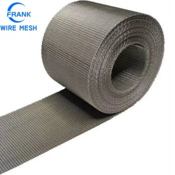 260X40 Mesh 201 Flexible Stainless Steel Reverse Dutch Weave Filter Wire Mesh Belts - Hebei Frank Wire Mesh Products Co., Ltd. - China