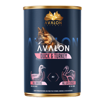 Avalon Duck & Turkey - Dog Food We Weight (kg) 410 g Flavor Duck & Turkey Brand Name Avalon - Avalon - Netherlands