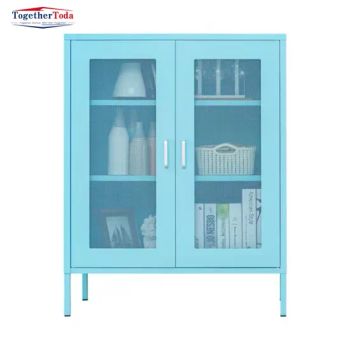 Display Side Household Furniture Steel Mesh Doors Steel Storage Cabinets - Henan Toda Technology Co., Ltd. - China