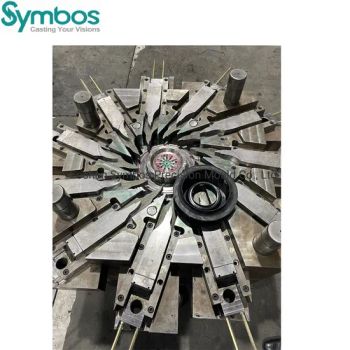Centrifugal Fans Plastic Injection Mould Motor Fan Cover Guard Mold for Centrifugal Blower Fan - FOSHAN SYMBOS PRECISION MOULD CO.,LTD - China