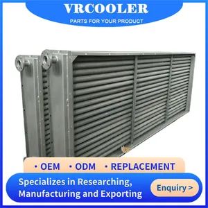 Anti Corrosion Steam Stainless Steel Threaded Hot Water Heat Pump Radiator Heat Exchangers for Dairy Product Processing Plants - Changzhou Vrcoolertech Refrigeration Co., Ltd. - China