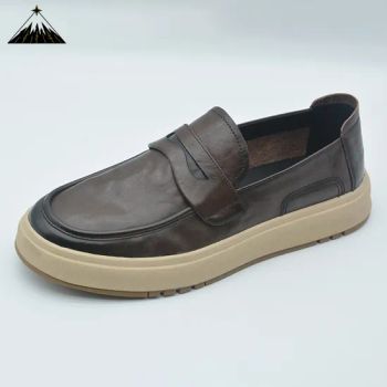Wholesale Italian Leather Dress Men S Shoes Youth Fashion Comfort Luxury Loafers Shoe Jinjiang Footwear Price - Ganzhou Chuanbaichen Shoes Co., Ltd. - China