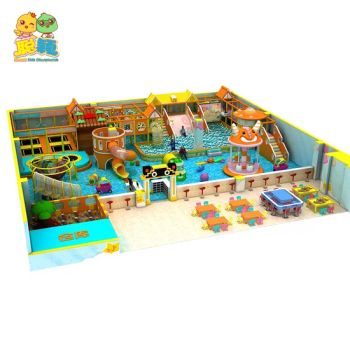 Popular Childrens Playgrounds Plastic Toys Indoor Playgrounds with Amusement-Rides - Guangzhou Smart Sports Equipment Co., Ltd. - China
